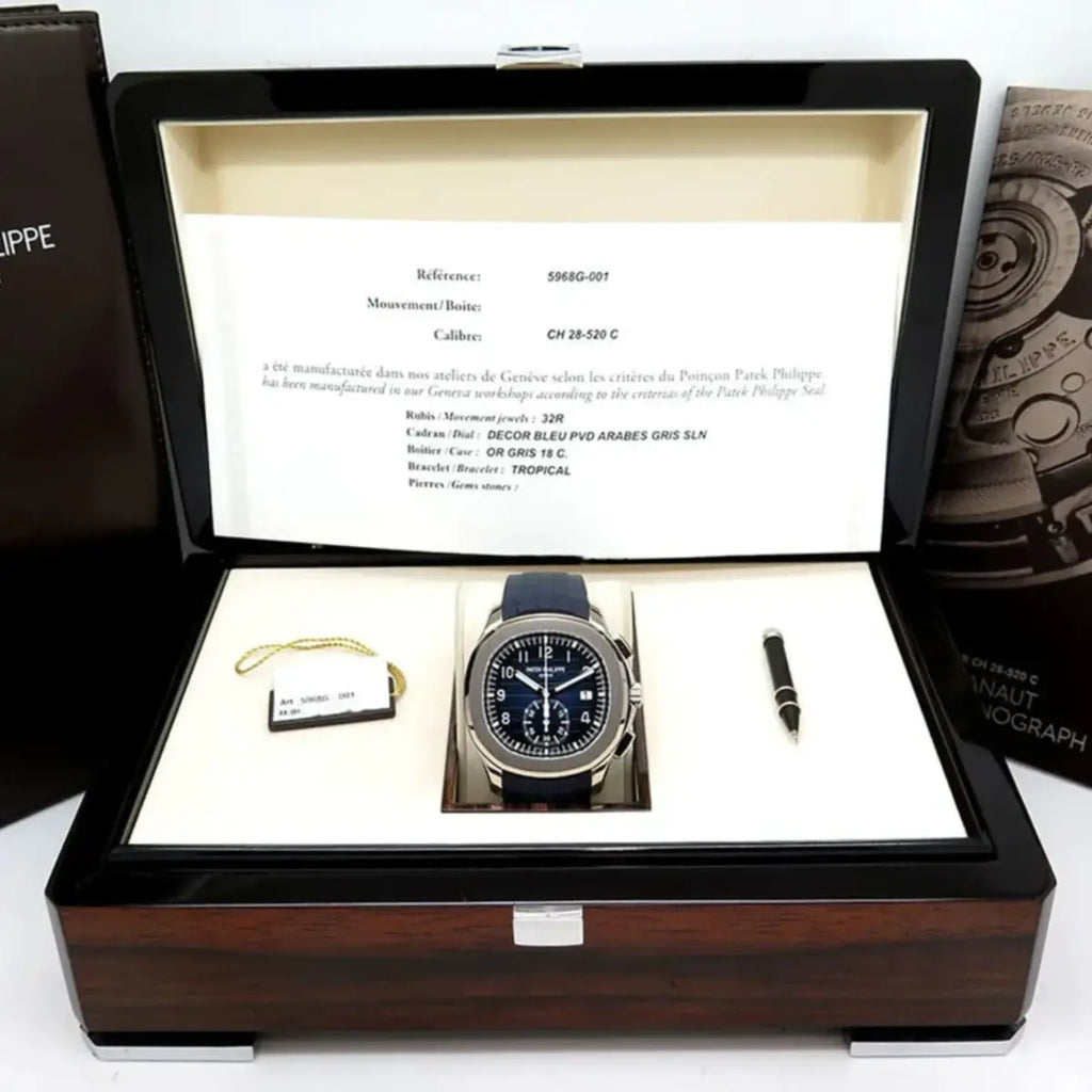 Certificate - Aquanaut Watch Represent London