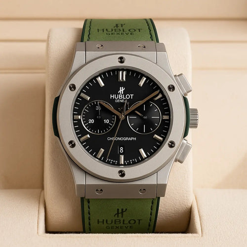Classic Fusion Chronograph King Green Represent London
